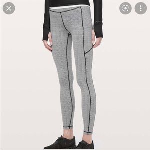 Lululemon Speed Up Tight Leggings Houndstooth